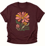 Wild Bloom T-Shirt Unisex T-Shirt Weiß - PINE & RIVER