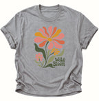 Wild Bloom T-Shirt Unisex T-Shirt Weiß - PINE & RIVER