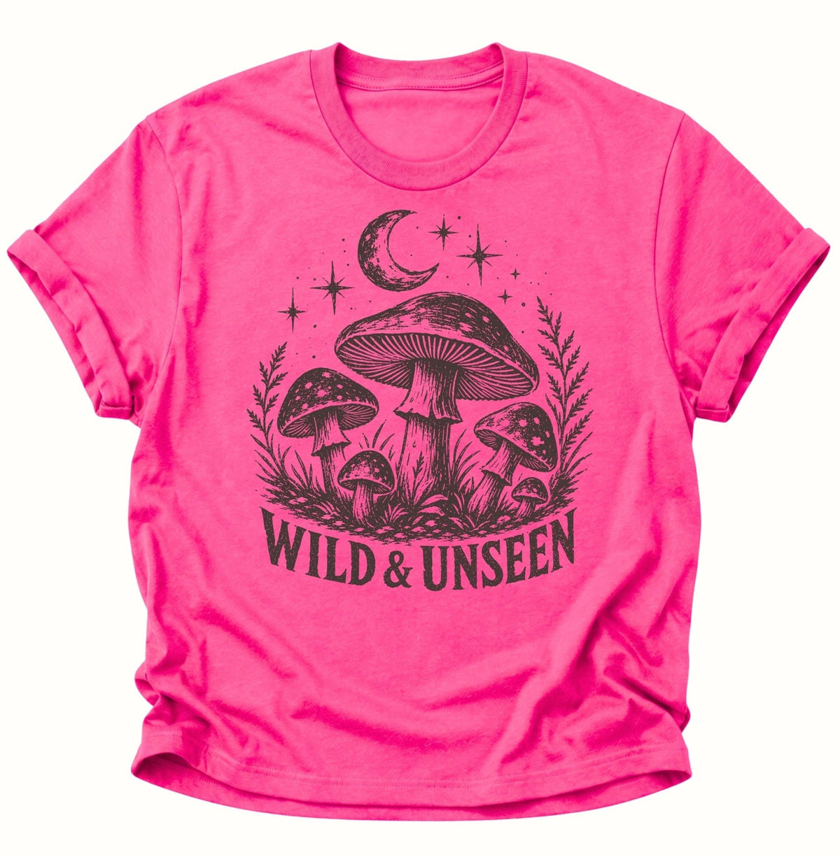 Wild & Unseen Pilze Unisex T-Shirt Heliconia - PINE & RIVER