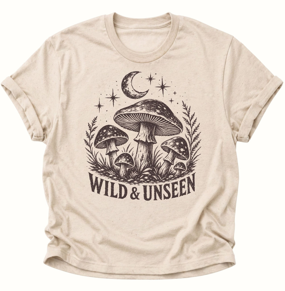 Wild & Unseen Pilze Unisex T-Shirt Nature - PINE & RIVER